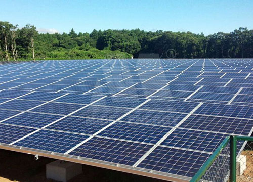 2MW Photovoltaic System Project in Kashima, Japan