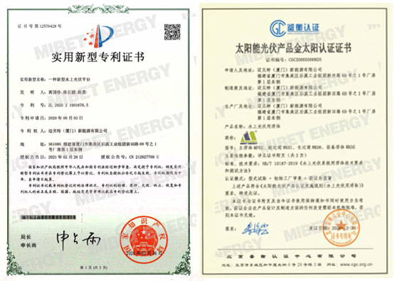 mibet utility model patents